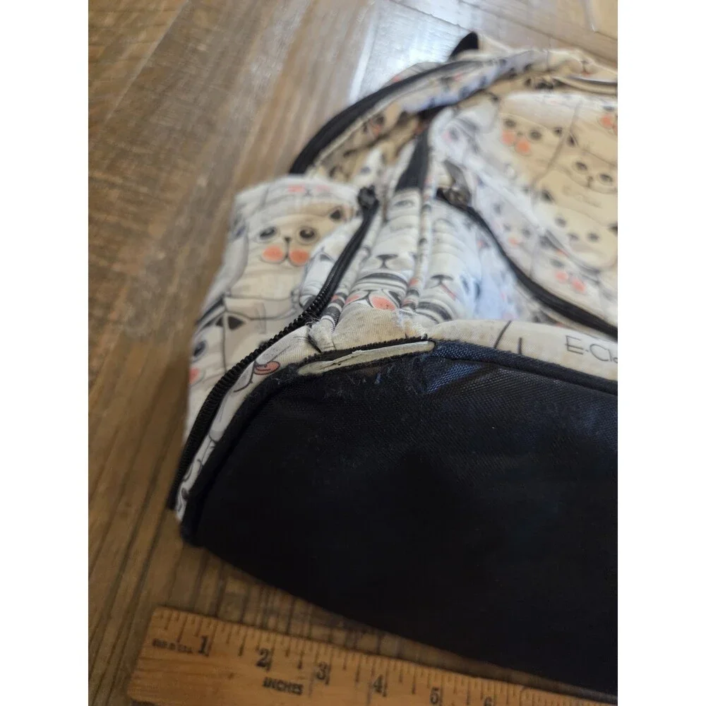 Cat Backpack for Girls Boys Cute School Bookbags with Removable Shoulder Bag...